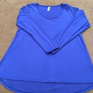 LuLaRoe - Solid blue large Lynnae
